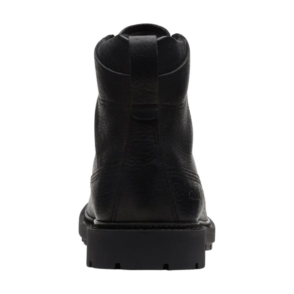 Clarks Craftdale 2 Hi Boot Leather Black Mens Size 8 M US [26169000]